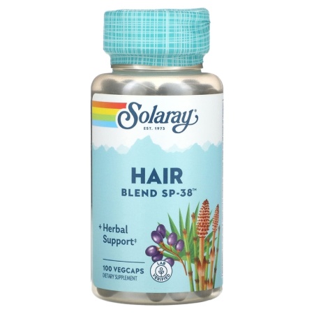 Solaray Hair Blend SP38 Смесь для волос SP-38, 100 veg. cap.