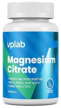 VPlab Magnesium Citrate 90 капсул