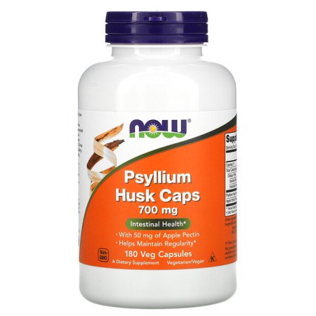 NOW Psyllium Husk  700 мг 180 капсул