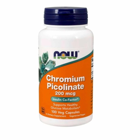 Now Chromium Picolinate 200 мкг ,100 капс