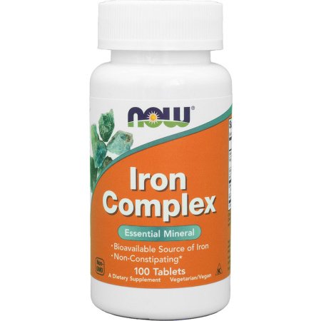 Now Iron Complex  100 tabs