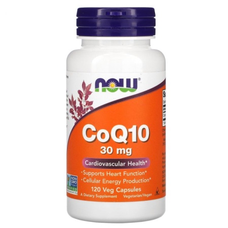 NOW CoQ10 30 мг 120 капсул