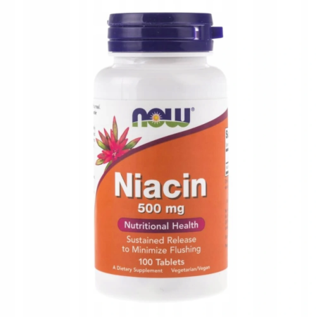 Now Foods Niacin 500 mg 100 табл.